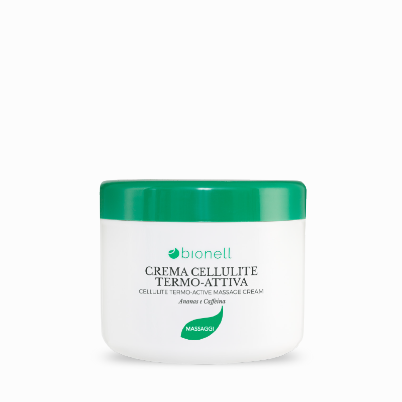 CREMA MASSAGGIO CELLULITE TERMOATTIVA BIONELL 500ML